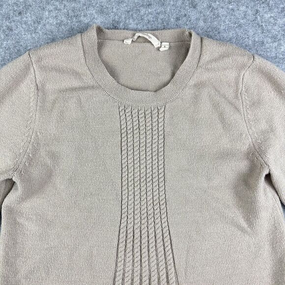 Soft Surroundings Priscilla Pullover Sweater Tunic Womens S Cozy Knit Minimal* - Picture 3 of 13